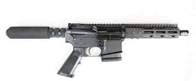 Franklin Armory CA7 CA Compliant 223 Remington/5.56 NATO Pistol - 10+1 Rounds | 7.5" Barrel | Blue/Black