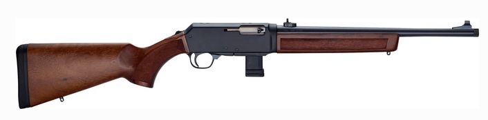 Henry Homesteader 9mm Carbine 16.37" Threaded Barrel, Walnut Stock 10+1 - 10 Rounds | 16" Barrel | Walnut Stock | Wood | Blue/Black