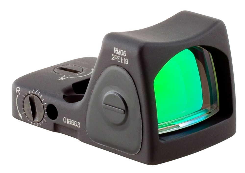 Trijicon RMR Type 2 1x 3.25 MOA Reflex Red Dot Sight - CR2032 Battery | Unlimited Eye Relief | Unlimited Field of View | 1x Fixed Magnification