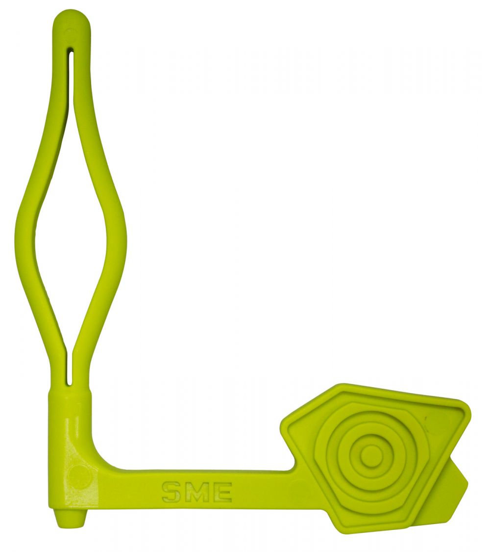 Shooting Made Easy Large Chamber Safety Flag Polymer Green 6 Pack
