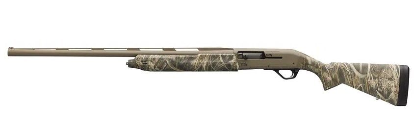 Winchester SX4 Hybrid Left Hand 12GA Realtree Max-7 - 4 Rounds | 28" Barrel | 3.5" Chamber | Camo Stock | Synthetic | FDE/Tan