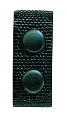 Bianchi Belt Keeper w/Snap Closure 4/Pack - Black Color | Nylon Material | Belt Keeper 6406 Model | Fits 2.25" Belts Size | Belt Keeper Type
