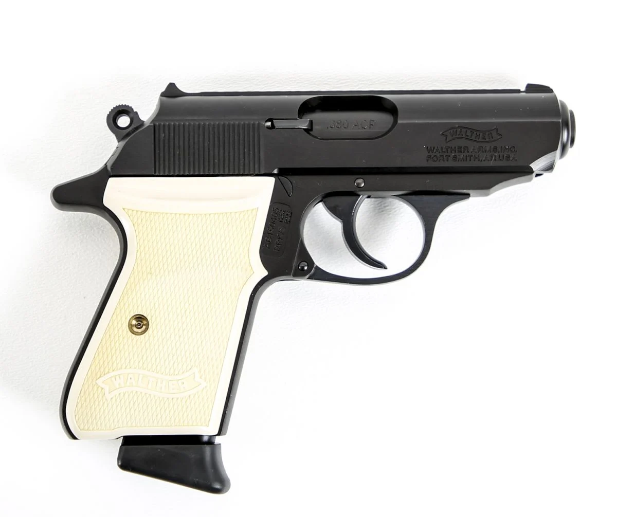 Walther Arms PPK/S .380 ACP Semi Auto Pistol - 6+1 Rounds | 3.3" Barrel | Polymer Grips | Blue/Black