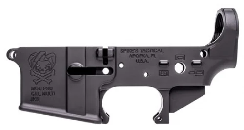 Spike's Tactical 223 Rem/556NATO, Black Finish, Pipe Hitters Union Joker - Green
