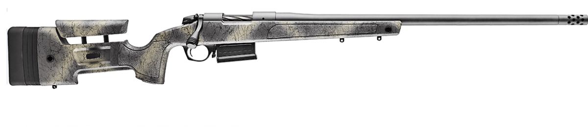 Bergara B-14 HMR Wilderness 6.5mm Creedmoor Bolt Action Rifle - 5+1 Rounds | 24" Barrel | Synthetic Stock | Gray