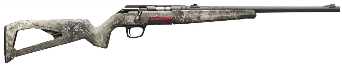 Winchester Xpert 22 TrueTimber Strata .22 Long Rifle - 10+1 Rounds | 18" Barrel | Camo Stock | Blue/Black