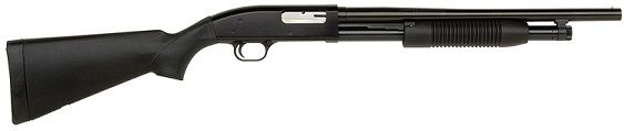 Maverick 88 Security 12 GA 18.5" Cylinder Bore 5+1 - 6 Rounds | 18.5" Barrel | 3" Chamber | Fixed Stock | Synthetic
