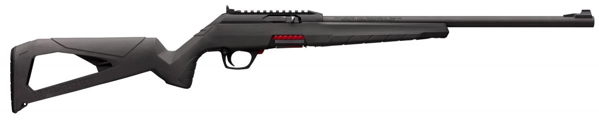 Winchester Wildcat Matte Black 22 Long Rifle Semi Auto Rifle - 10+1 Rounds | 18" Barrel | Gray Stock | Synthetic