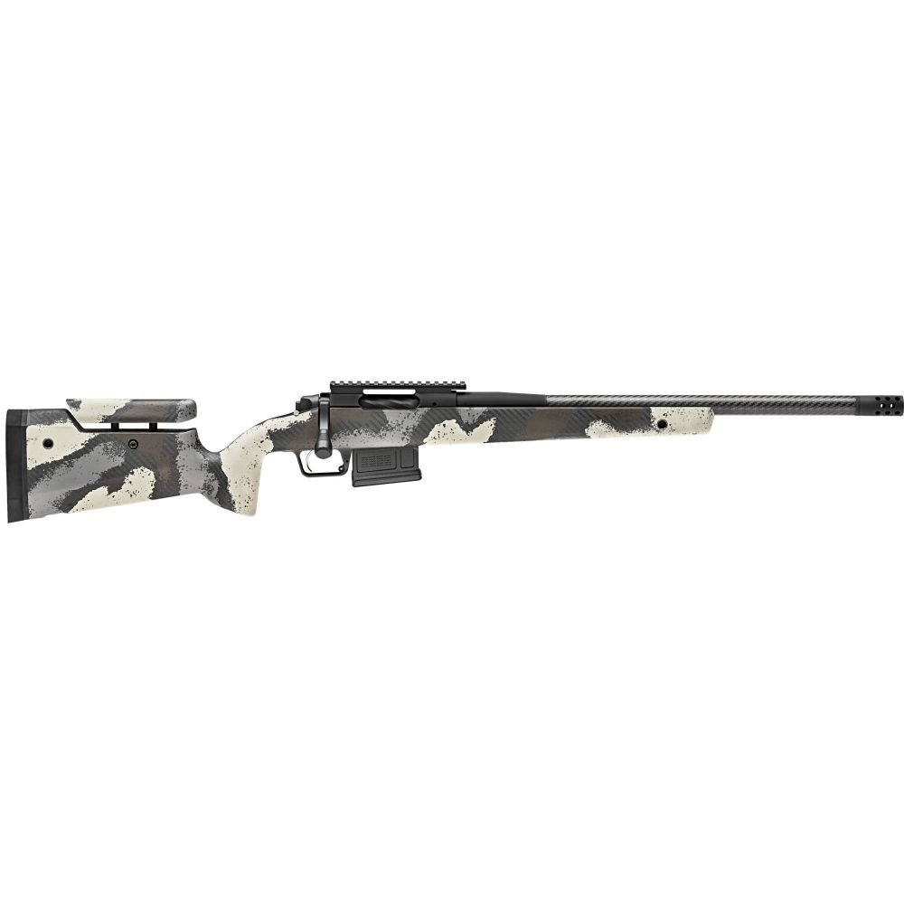 Springfield Armory 2020 WayPoint 308 Win, Ridgeline Camo, Carbon Fiber Wrapped Barrel - 5+1 Rounds | 20" Barrel