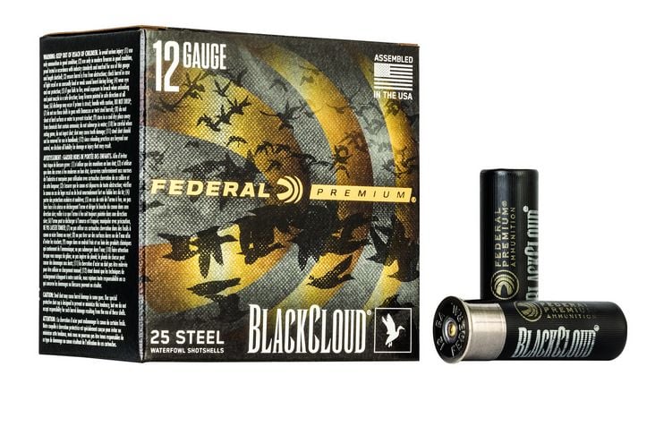 Federal Black Cloud FS Steel 12 GA 3" 1 1/4 oz# BB shot25 round box