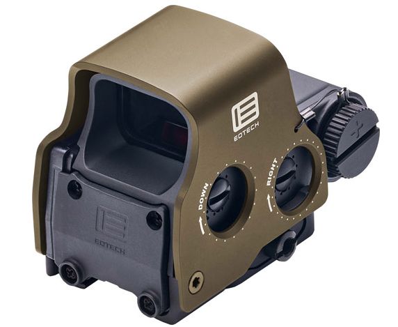 EOTech EXPS2-0 Holographic Weapons Sight Black W/Tan Hood