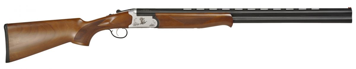 Escort Optima D12 12 Gauge 28" Walnut Stock Ejectors - 2 Rounds | 28" Barrel | 3" Chamber | Walnut Stock | Wood | Blue/Black