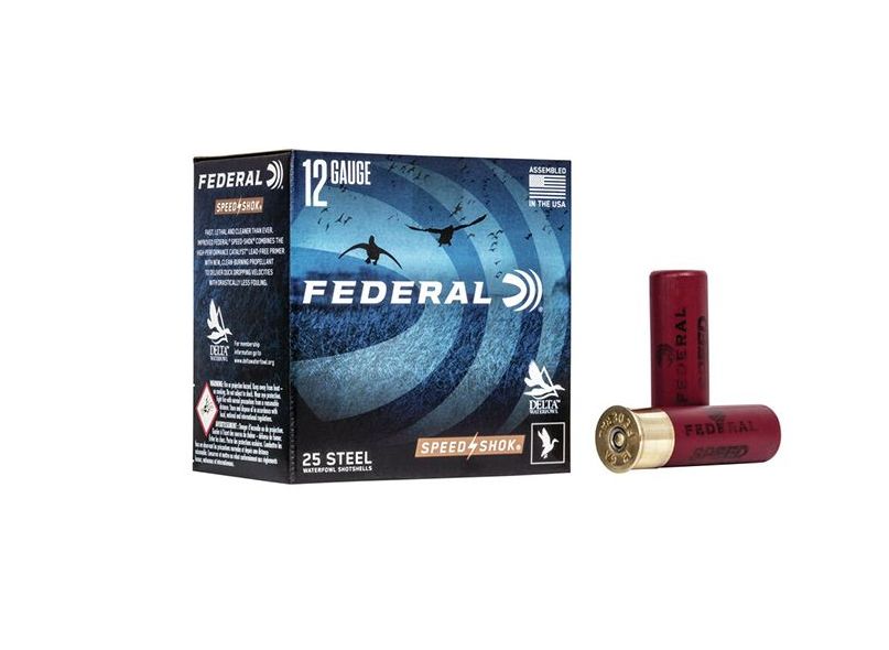 Federal Speed-Shok 12 Gauge 3" 1 1/4 oz BB Shot 25 Bx/ 10 Cs