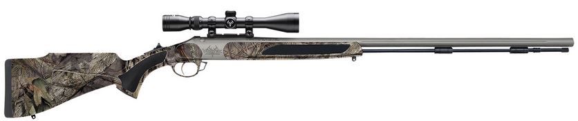Traditions Vortek Striker Fire 45 Cal 209 Primer 28", Stainless Barrel/Rec, Mossy Oak Break-Up Country Synthetic Fur