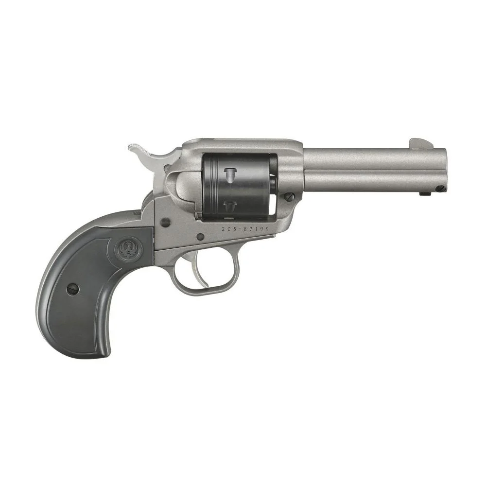 Ruger Wrangler Birdshead .22LR Revolver - 6 Rounds | 3.75" Barrel | Stainless/Silver
