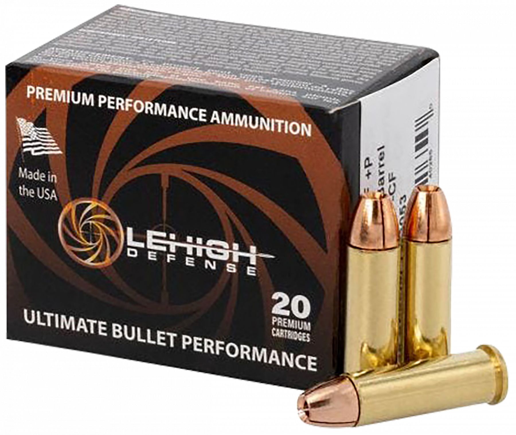 Wilson Combat 38 Special+P 125gr 20 Per Box/10 Case - Brass Casing