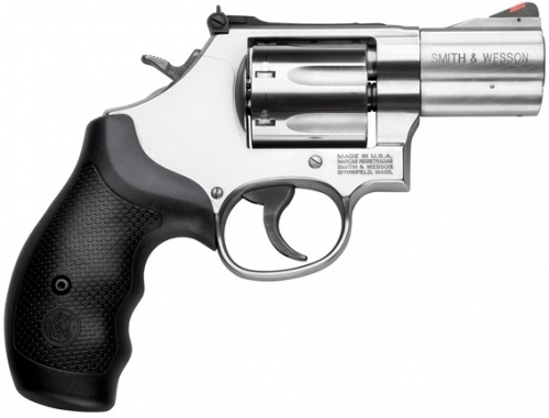 Smith & Wesson Model 686 Plus 2.5" 357 Magnum Revolver - 7 Rounds | 2.5" Barrel | Polymer Grips | Stainless/Silver | 3-Dot Sights