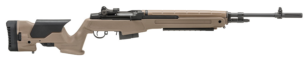 Springfield Armory M1A Precision 7.62 x 51mm/308 Win - 10+1 Rounds | 22" Barrel | FDE Synthetic Stock | Blue/Black