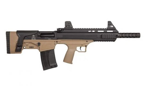 American Tactical Bulldog 18.5" 12 Gauge Shotgun - 5+1 Rounds | 18.5" Barrel | 3" Chamber | Tan Stock | Synthetic