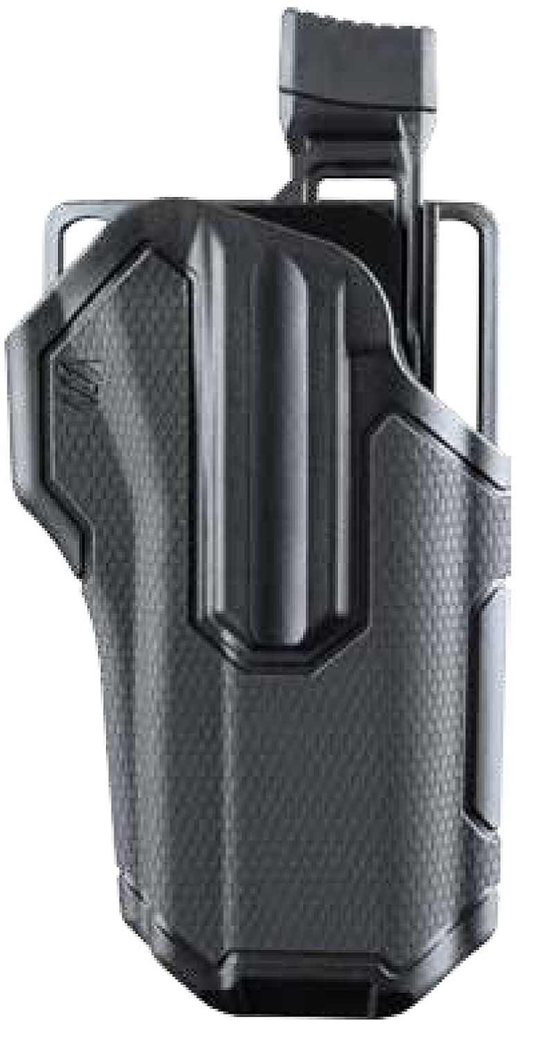 Blackhawk 419000BBR Omnivore Multifit Most Standard Autos No Light Plastic Bla - Black Color | Plastic Material | Textured Model | Belt Type