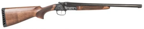 American Tactical Imports Cavalry Break Open 12 Gauge18.5 Wood Stock 7075 Aluminum Rcvr - 5+1 Rounds | 18.5" Barrel | Turkish Walnut Stock | Wood | Blue/Black