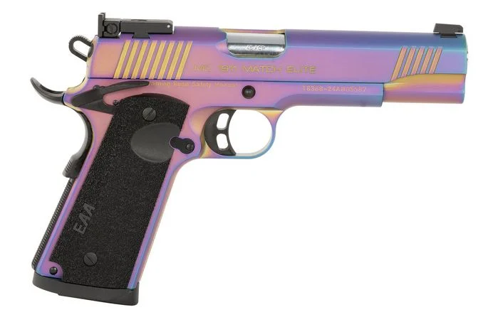 EUROPEAN AMERICAN ARMORY MC1911 .45 ACP MULTI PVD 5" 8+1# - 8+1 Rounds | 5" Barrel | Adjustable Sights