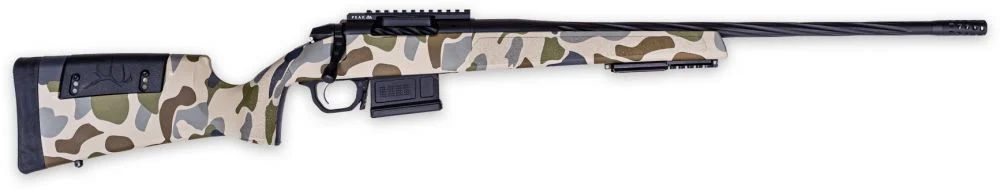 Weatherby 307 HUSH 7MM Bell & Carlson 20 BRAKE - 20" Barrel | Camo Stock | Blue/Black