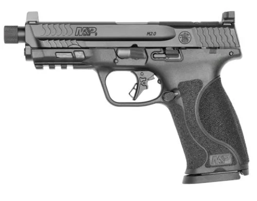 Smith & Wesson M&P9 M2.0 9MM 4.625" OPTIC - 17+1 Rounds | 4.625" Barrel | Blue/Black | 2-Dot Sights