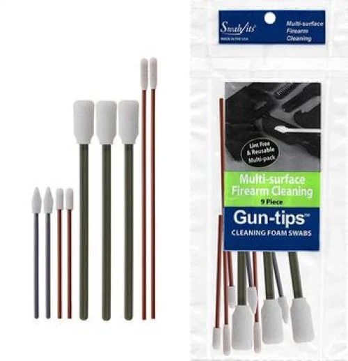Swab-its 9-Piece Gun Cleaning Foam Swab Kit of Gun-tips