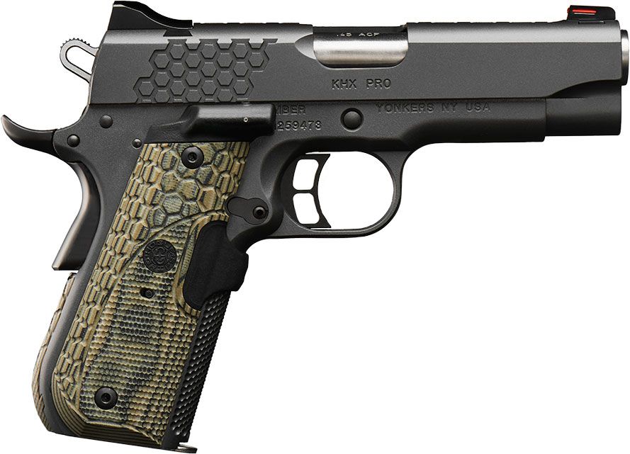 Kimber KHX Pro .45 ACP 4" 7Rd - 7 Rounds | 4" Barrel | Composite Grips | Blue/Black | Night Sights