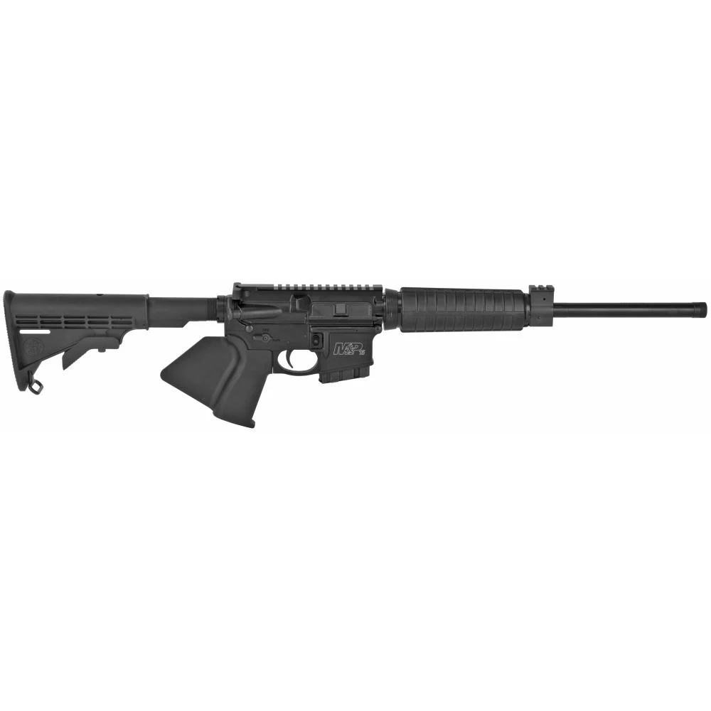 Smith & Wesson M&P15 Sport II OR CA Compliant 223 Remington/5.56 NATO Semi Auto Rifle - 10+1 Rounds | 16" Barrel | Black Synthetic Stock | Synthetic | Blue/Black