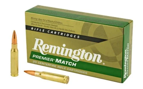 Remington 308 Winchester 175 Grain MatchKing Boattail Hollow - Brass Casing