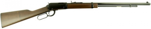 Henry Frontier Lever Action .22 MAG24 12+1 American Walnut Stock Blu - 12+1 Rounds | 24" Barrel | American Walnut Stock | Blue/Black