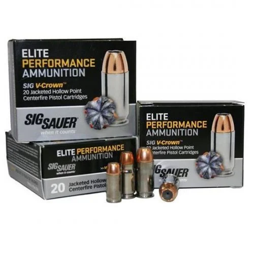 Sig SauerElite Performance 45acp200gr20rd box - Brass Casing