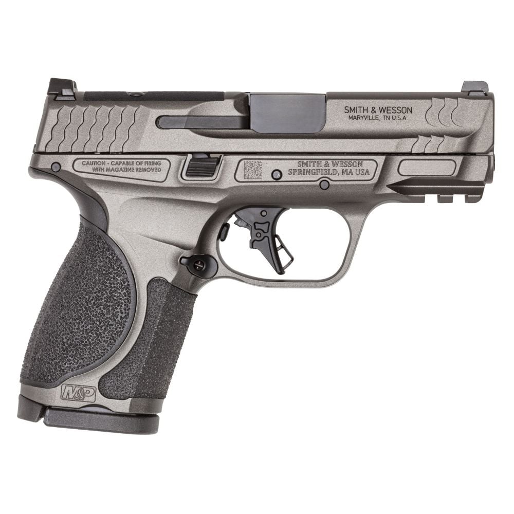 Smith & Wesson M&P9 M2.0 Metal 9mm Semi Auto Pistol - 15+1 Rounds | 3.6" Barrel | Polymer Grips | Gray