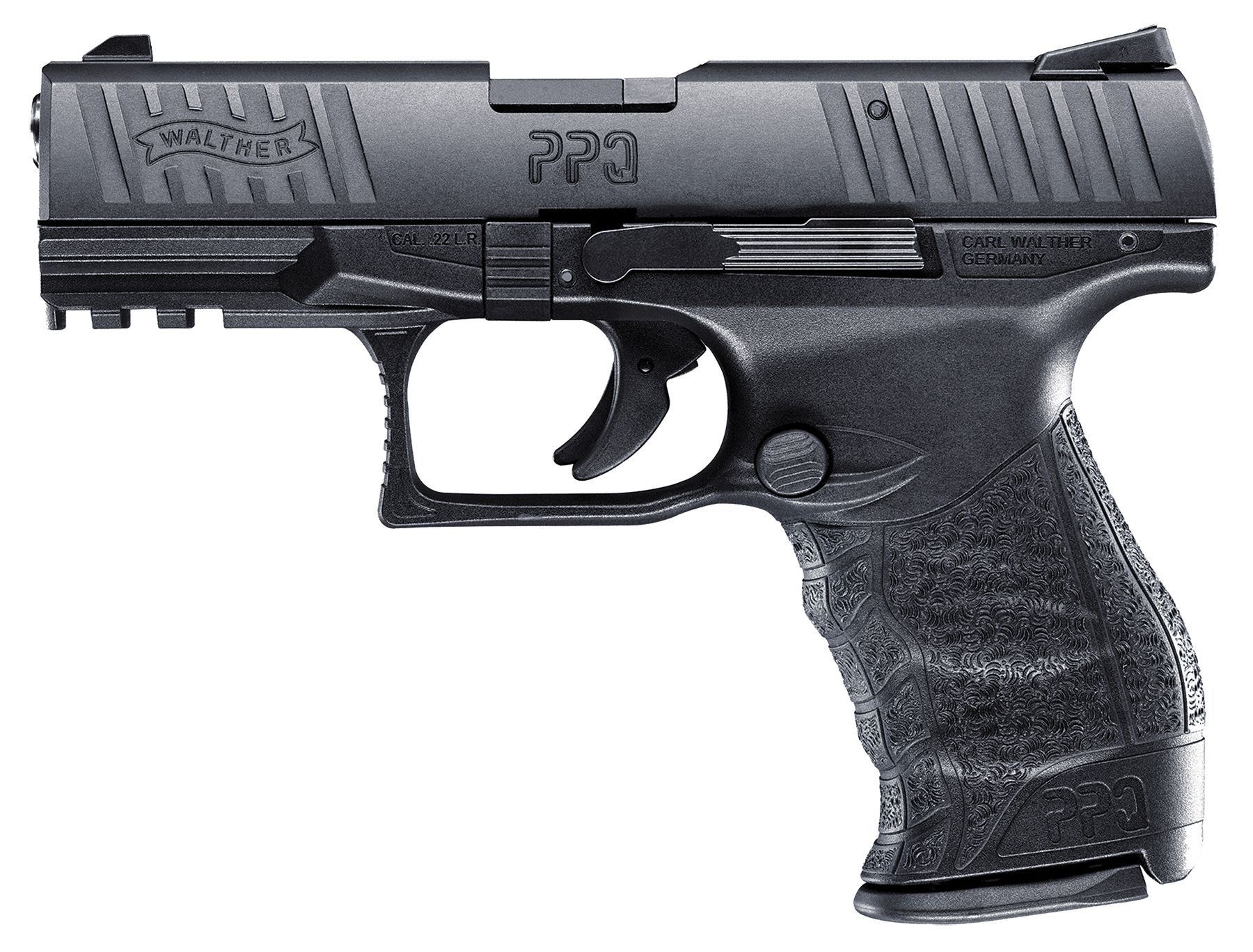 Walther Arms PPQ M2 22 Long Rifle 4" 12+1- 12+1 Rounds | 4" Barrel | Polymer Grips | Black | Iron Sights