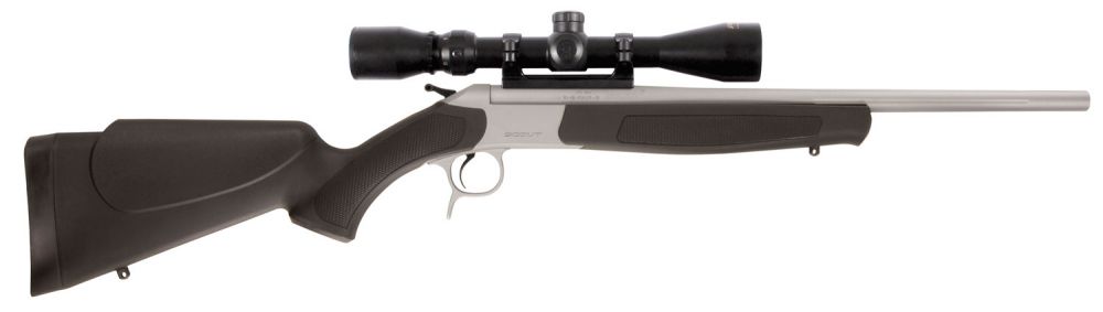 CVA Scout Takedown Compact w/Scope Break Open 243 Winchester 20" 1rd - 1 Round
