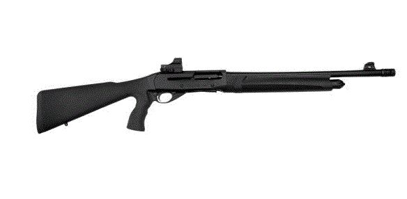 Girsan MC312 Tactical 12 Gauge Shotgun - 5+1 Rounds | 18.5" Barrel | 3" Chamber | Pistol Grip Stock | Synthetic | Blue/Black