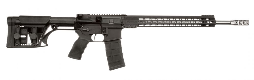 Armalite M-15 Competition 18" 223 Remington/5.56 NATO AR15 Semi Auto Rifle - 30 Rounds | 18" Barrel | MBA-1 Stock | Synthetic | Blue/Black