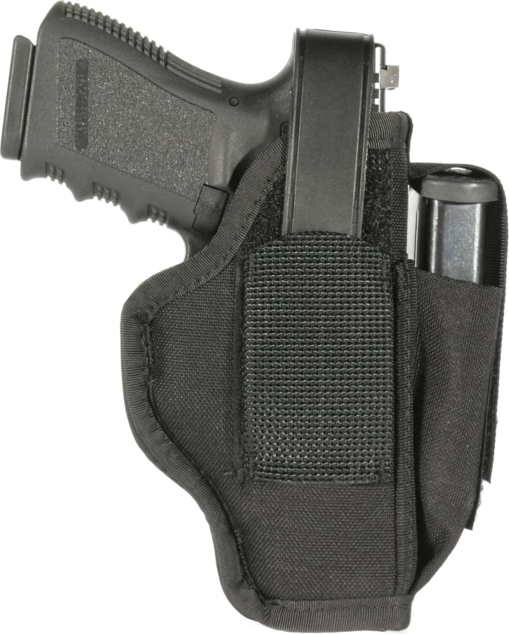 Blackhawk Fits Belts up to 1.75", Size 6 Black Carb - Black Color | Nylon Material | Textured Model | Holster/Mag Pouch Combo Type
