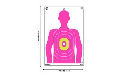 ALLEN EZ AIM 12X18 PNK SLHOUETE 3PK