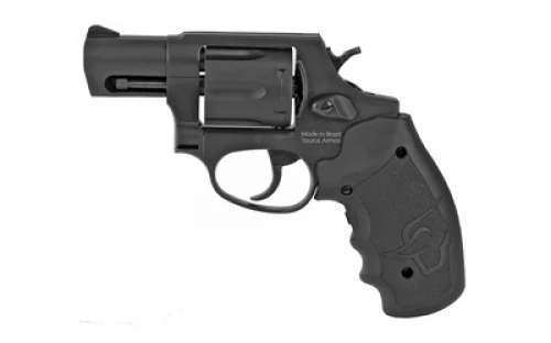 Taurus 856 Black with Viridan Laser 38 Special Revolver - 6 Rounds | 2" Barrel | Laser Grips | Blue/Black | 3-Dot Sights