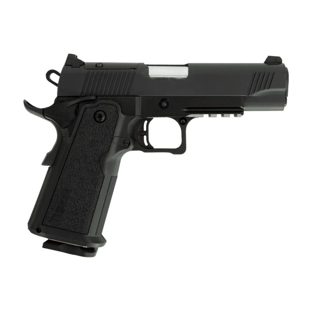 Tisas 1911 Carry DS 9mm 4.25" Black, Double Stack 17+1 - 17+1 Rounds | 4.25" Barrel