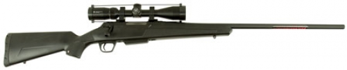 Winchester XPR Combo with Vortex Crossfire Scope 243 Winchester Bolt Action Rifle - 3 Rounds | 22" Barrel | Blue/Black