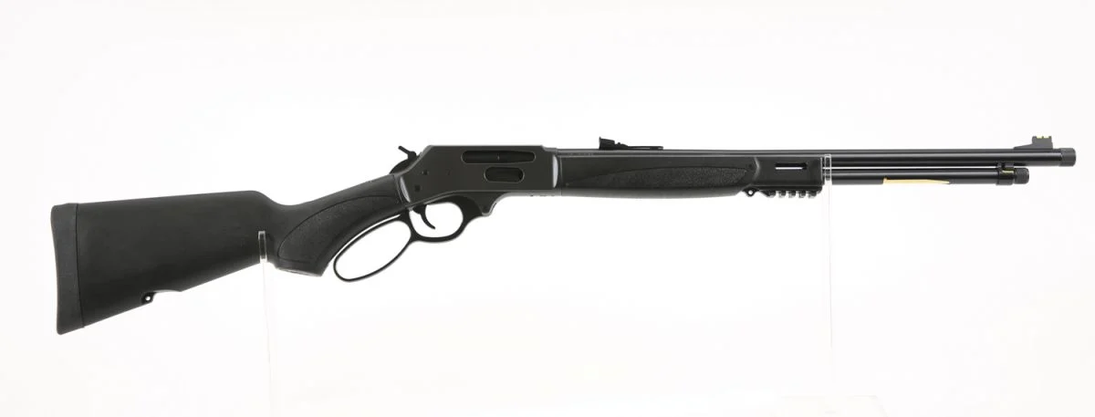 Henry Lever X Model .30-30 Win 21.3" Barrel, 5+1 Capacity - 5+1 Rounds | 21.4" Barrel | Black Stock | Synthetic | Blue/Black