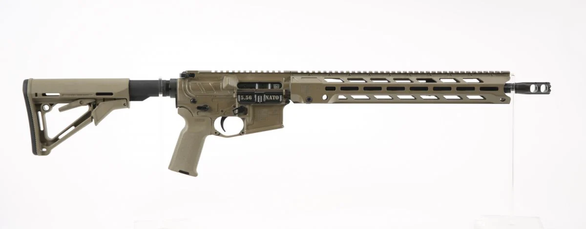 Diamondback DB15, 5.56x45mm NATO, 16" Barrel, Flat Dark Earth, 30 Rounds - 30+1 Rounds | 16" Barrel