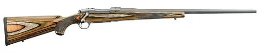 Ruger Stainless 4+1 22-250 Rem Hawkeye Predator - Fixed Stock | Synthetic | Stainless/Silver