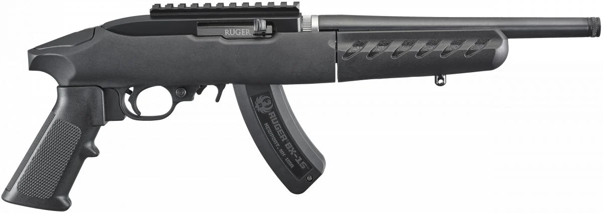Ruger 22 Charger Takedown .22LR Semi Auto Pistol - 15+1 Rounds | 10" Barrel | Polymer Grips | Blue/Black