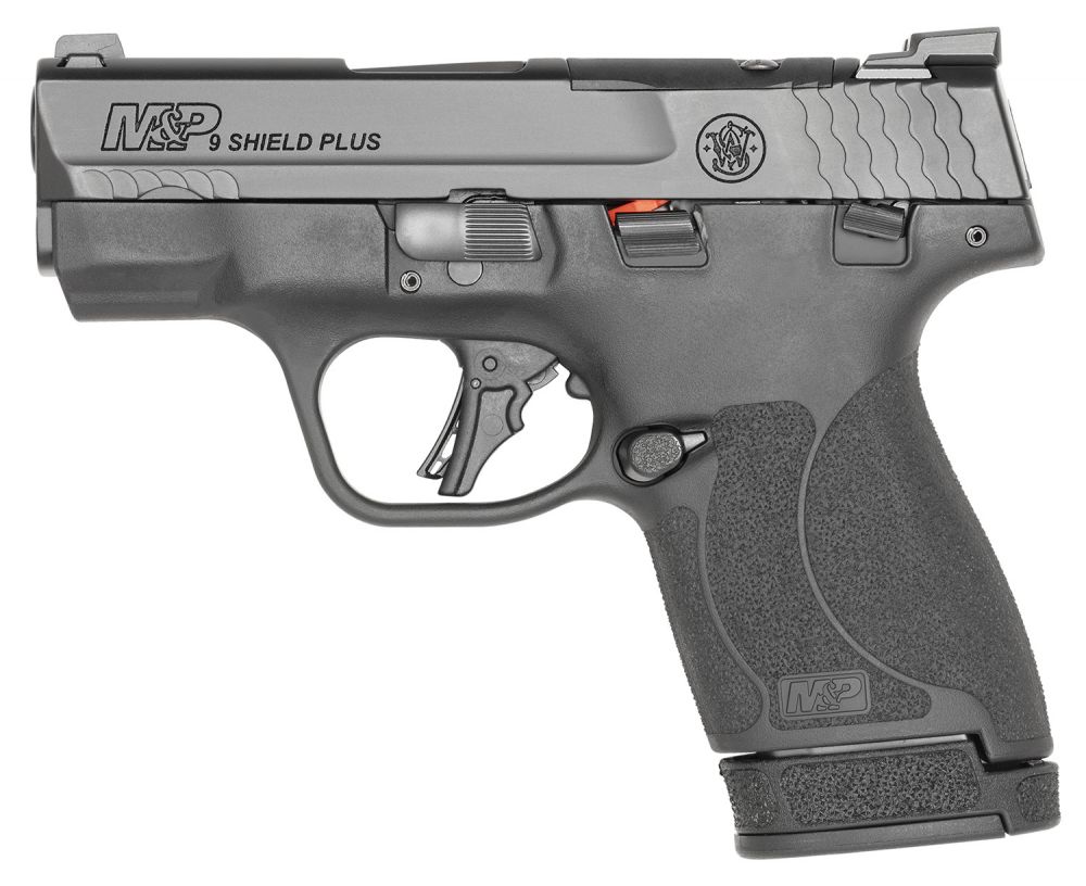 Smith & Wesson M&P 9 Shield Plus Optic Ready Thumb Safety 9mm Pistol - 13+1 Rounds | 3.1" Barrel | Blue/Black