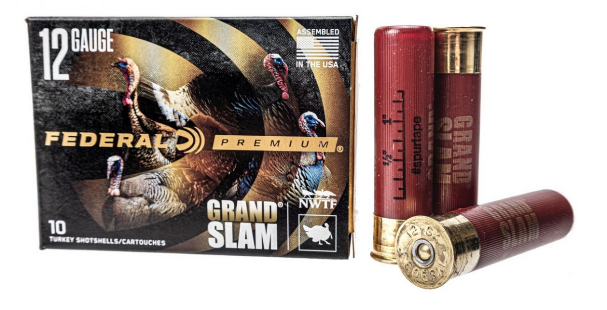 Federal Premium Grand Slam Turkey Lead Shot 12 Gauge Ammo 3.5" #5 10 Round Box